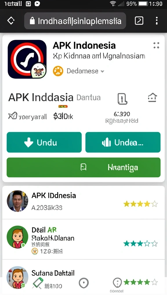 666j - Tampilan grafis yang menarik dan penuh warna.