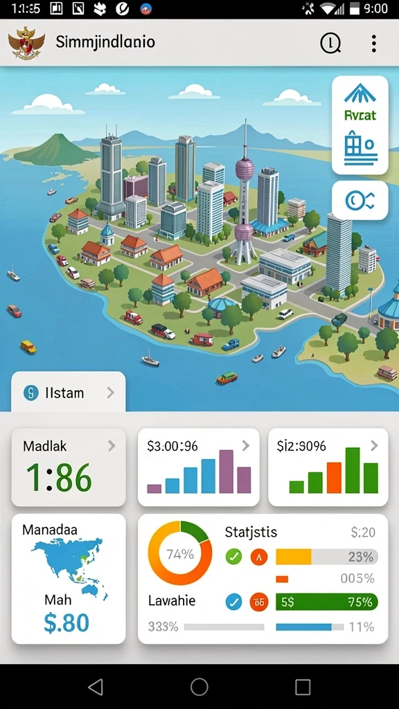 alvendo - Desain dunia luar biasa dengan rintangan menarik.