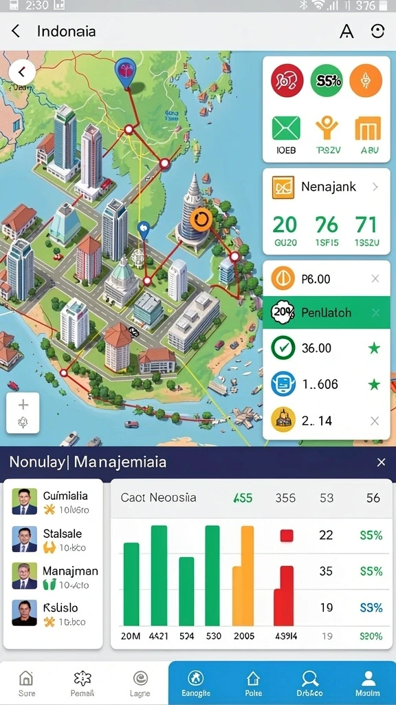 rpvip1 - Interaksi hebat dengan karakter dalam permainan.